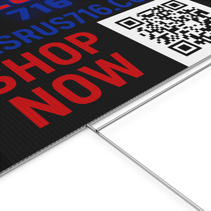 Custom Plastic Yard Sign for Events, Business Promotion, Outdoor Decor, Home Address Signage, Garden Decoration