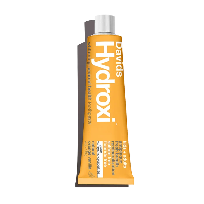 Davids Hydroxi™ kids + adults nano hydroxyapatite premium toothpaste orange vanilla - 113g