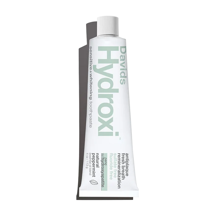Davids Hydroxi™ sensitive+whitening nano hydroxyapatite premium toothpaste - peppermint