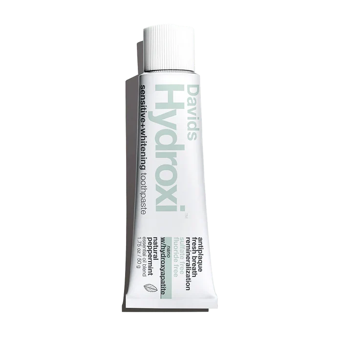 Davids Hydroxi™ sensitive+whitening nano hydroxyapatite premium toothpaste - peppermint