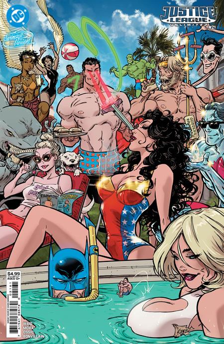 DC 2026 SWIMSUIT CARDSTOCK VARIANT COVERS! 8 IN TOTAL!