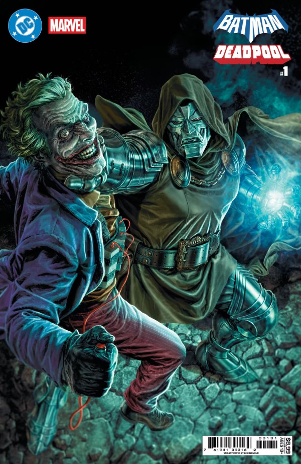 DC / Marvel: Batman / Deadpool #1 Cover C Lee Bermejo Variant