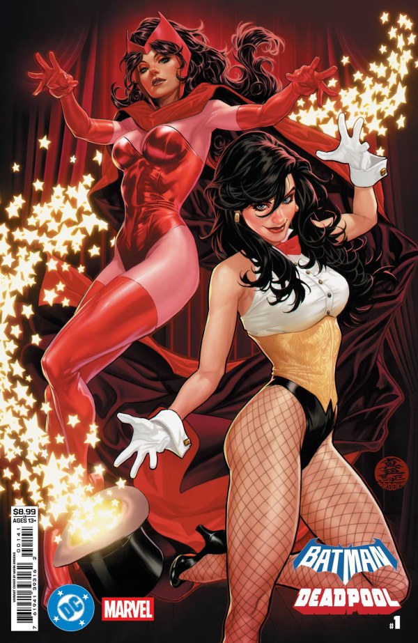 DC / Marvel: Batman / Deadpool #1 Cover D Mark Brooks Variant