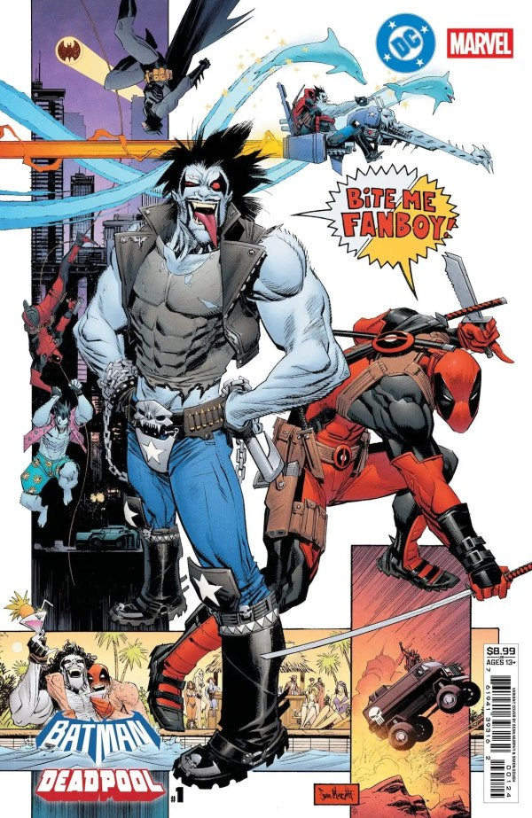 DC / Marvel: Batman / Deadpool #1 Cover M Sean Murphy Variant