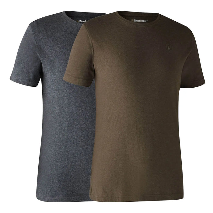 Deerhunter Basic T-Shirt, 2 pak Deerhunter