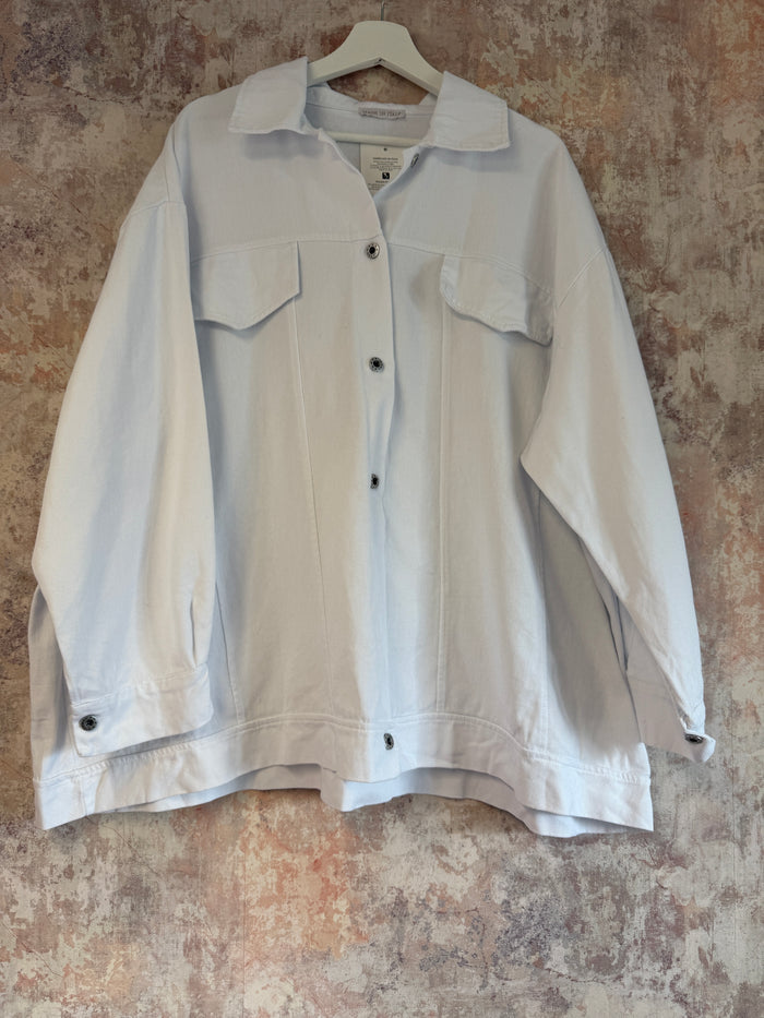 Derbhla Denim Jacket White