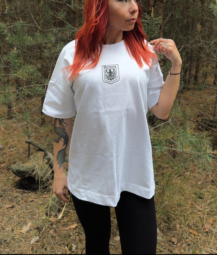 DEUTSCHLAND (Backprint) - WEISS