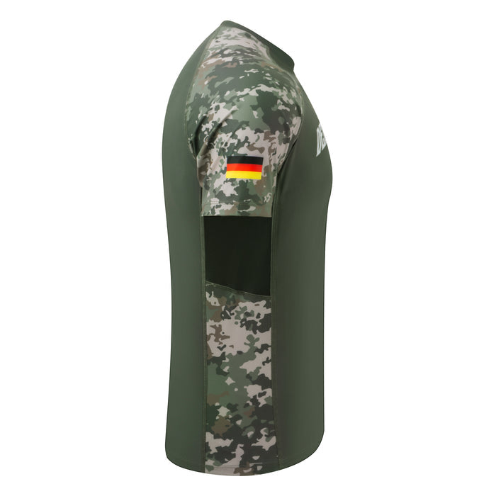Deutschland – Rashguard Grün Camo