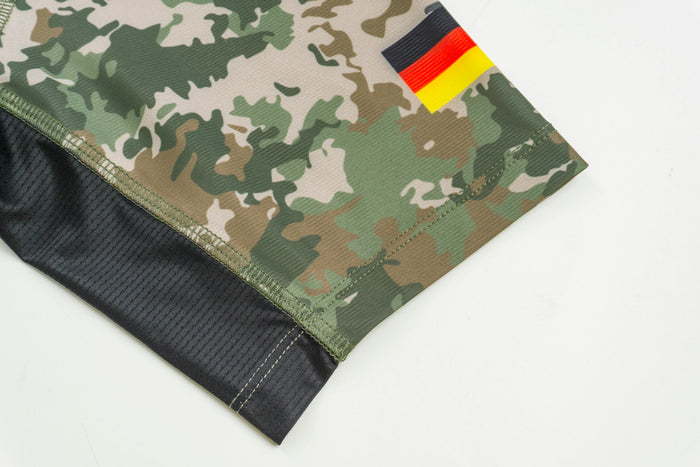 Deutschland – Rashguard Grün Camo