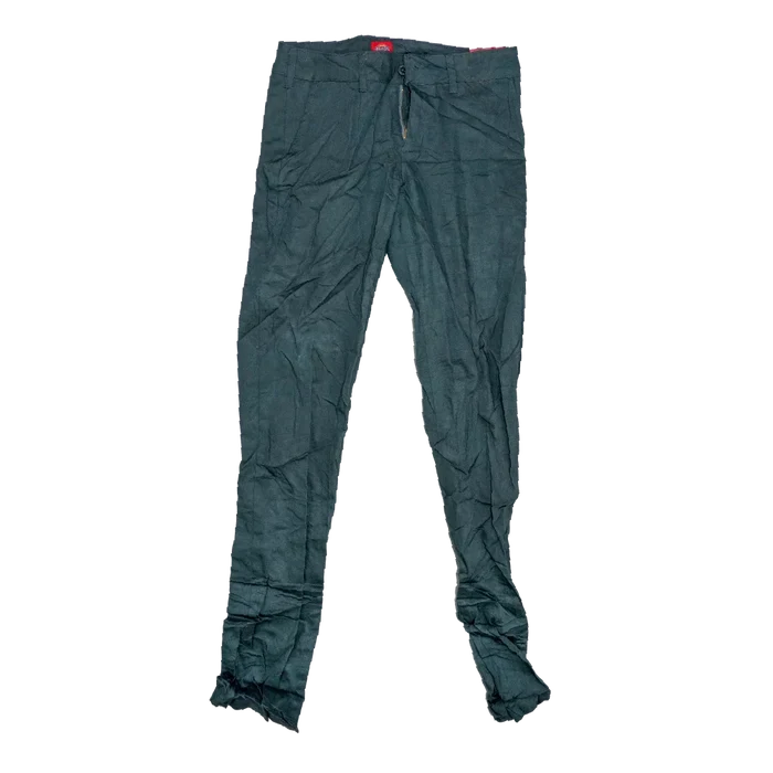 Dickies Women's Green Trousers - Size 1, Small - Army & Outdoors - Dress Trousers