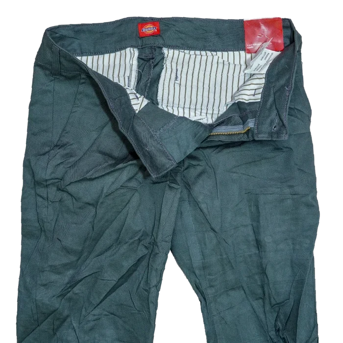 Dickies Women's Green Trousers - Size 1, Small - Army & Outdoors - Dress Trousers