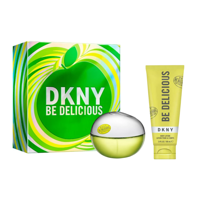 DKNY Women's Perfume DKNY Be Delicious Women's Perfume Gift Set (30ml EDP + 100ml Body Lotion)