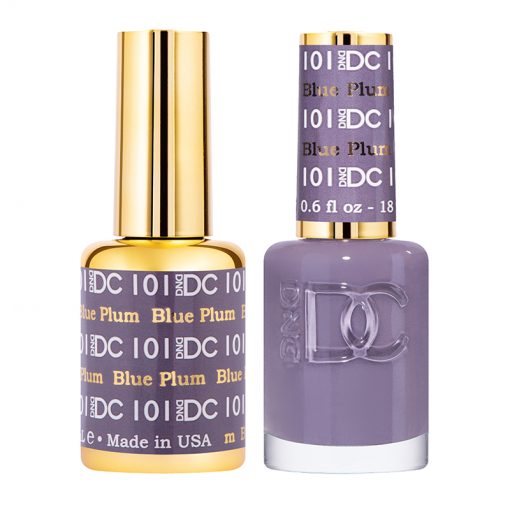 DND DC Gel Nail Polish Duo 101 - Blue Plum