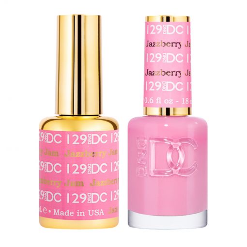 DND DC Gel Nail Polish Duo  129 - Jazzberry Jam
