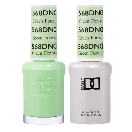 DND Gel Nail Polish Duo 568 - Green Forest, AK