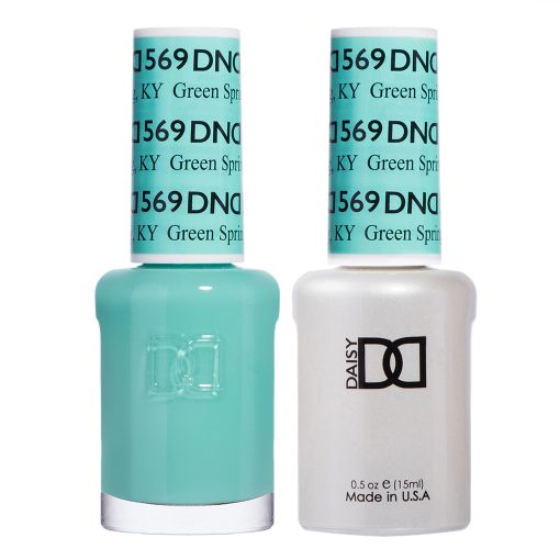 DND Gel Nail Polish Duo 569 - Green Spring