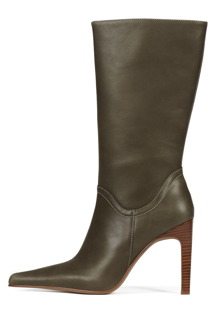 DOTTY Jeffrey Campbell Heeled Boot Olive