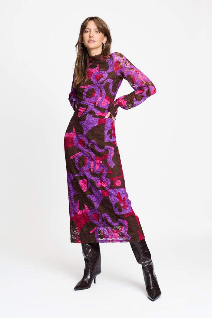 POM Amsterdam Dresses DRESS - Anna Colourful Bows