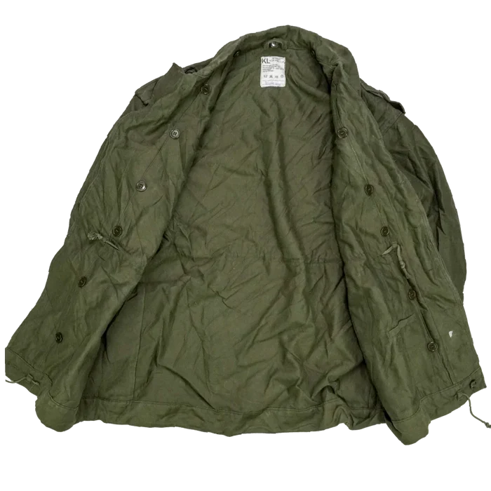 Dutch Army Olive Drab Field Jacket - Small - Dutch Army Surplus - Field Jackets