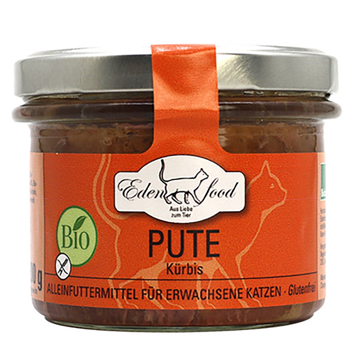 Edenfood Cat Bio-Menü Pute & Kürbis