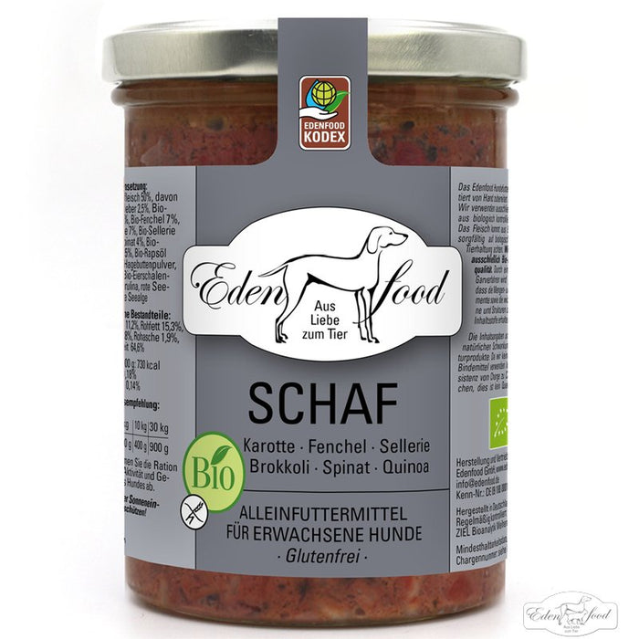 Edenfood Dog Bio-Menü Schaf, Gemüse & Quinoa