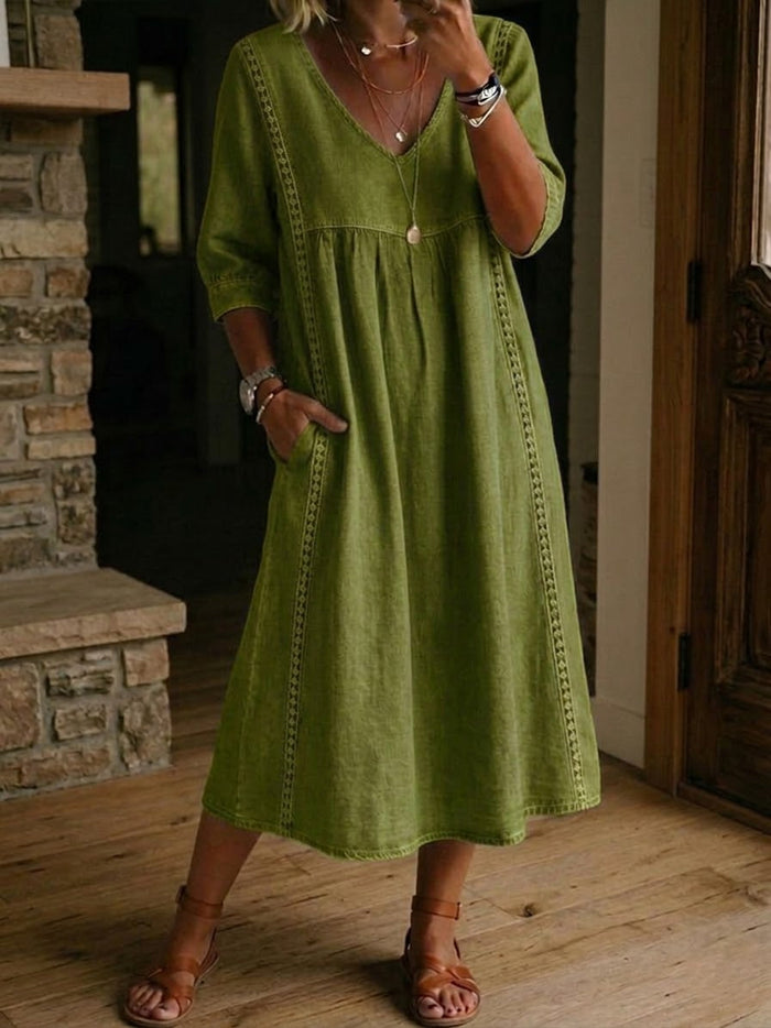 Elena | Relaxed A-Line Dress