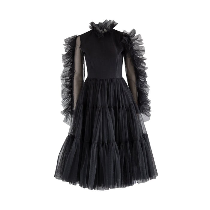 Faabrosanz: Black Tutu Dress (Pre order)