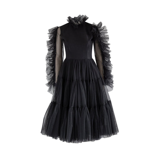 Faabrosanz: Black Tutu Dress (Pre order)
