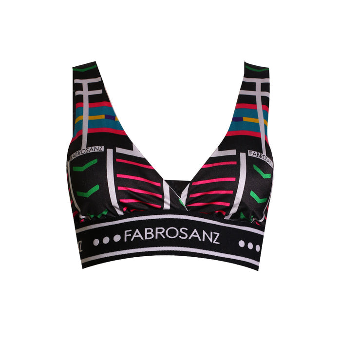 Fabrosanz: Venda Print Bikini Set