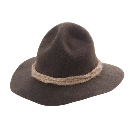 Faustmann Alpine Wool Hat — 100% Wool, Brown