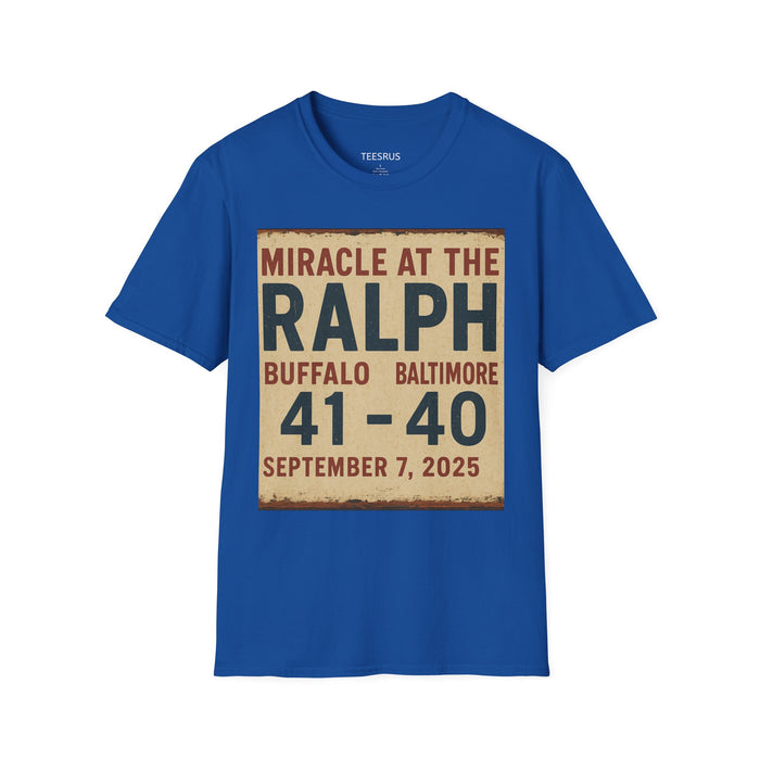 Football T-Shirt - Miracle at the Ralph Buffalo Football Shirt