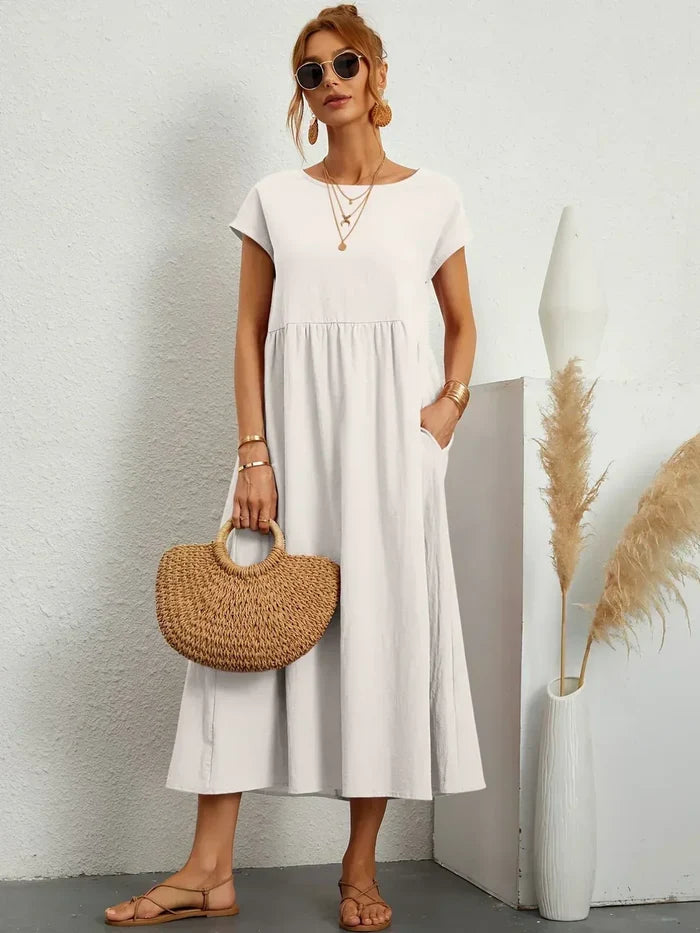 Gabrielle | Flowing Midi Dress