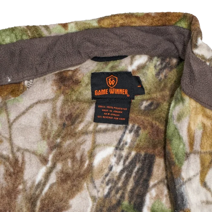 Game Winner Fleece Kids Jacket - Large - Army & Outdoors - Field Jackets