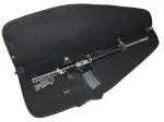 Sort geværtaske af Fidragon model ST49B-38, 96 cm lang