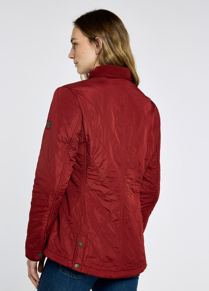 Glenfarne Women's Quilted Jacket - Red Pepper