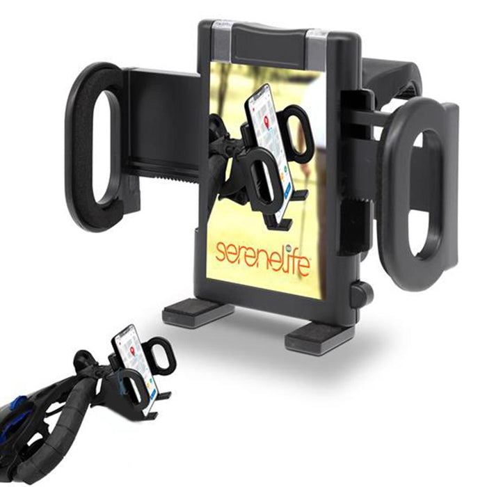 Golf Cart GPS Holder - Rotating Mount - Silicone Clip - Easy Assembly
