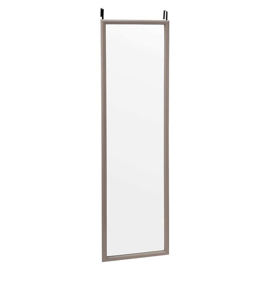 Grey Over the Door Mirror