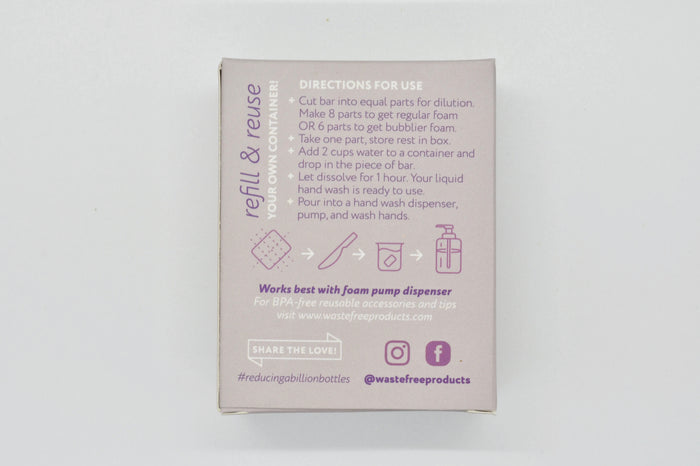 Hand Wash Concentrate Block