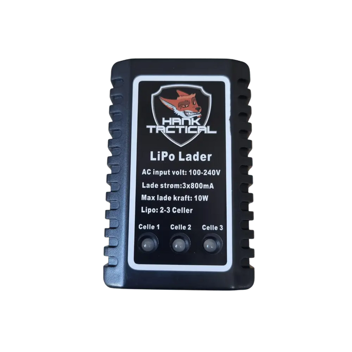 Hank Tactical LiPo lader til airsoft våben
