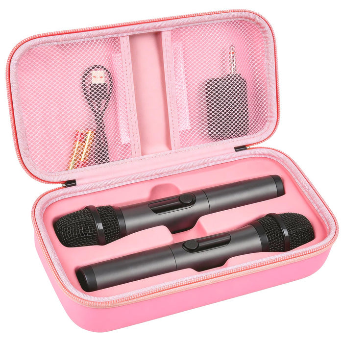 Case for JBL PartyBox Wireless Mic System | ALKOO – Pink – protective case product view