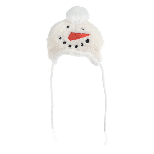 SNOWMAN-DOG-HAT