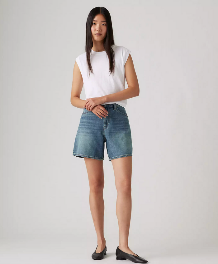 High Baggy Short -Stop Flaxing