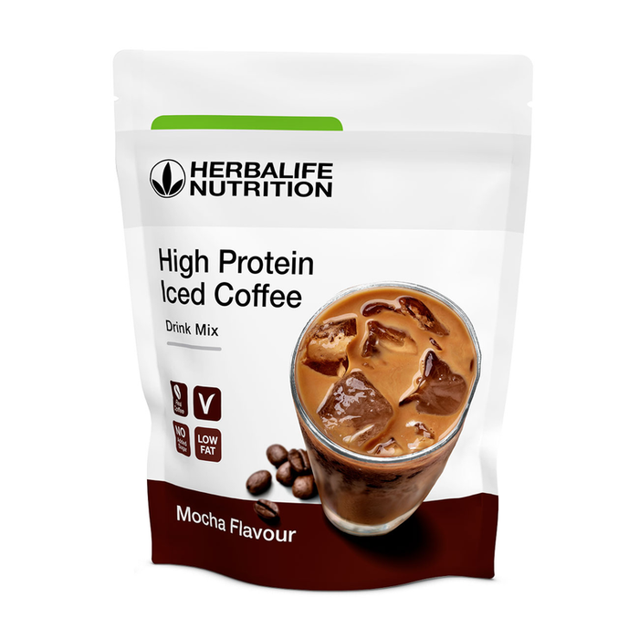High Protein Iced Coffee - Latte Macchiato