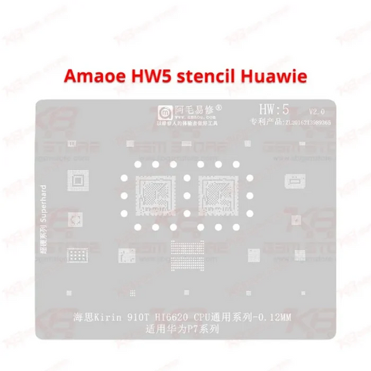 HUAWEI HW5 Stencil AMAOE