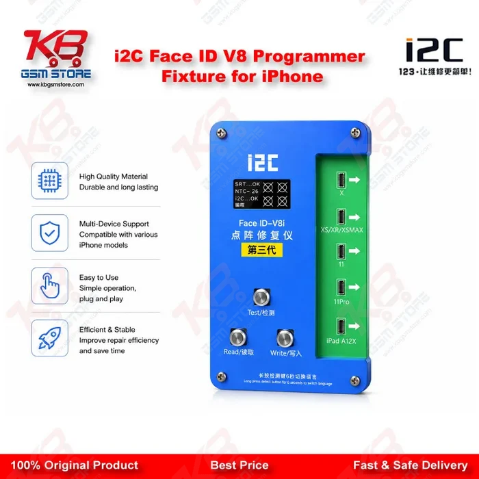 i2C Face ID V8 Programmer Fixture for iPhone