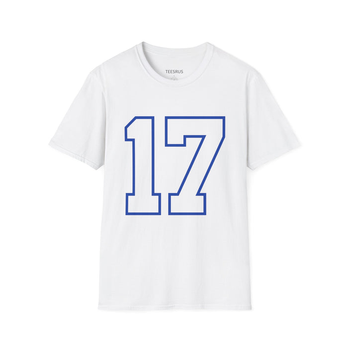Iced Out MVP 17 Buffalo Football T-Shirt, Sports Fan Tee, Team Spirit Shirt, Game Day Apparel, Football Lover Gift