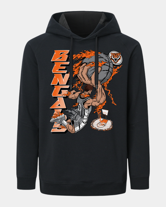 Idaho State Slam Dunk Singular Black Hoodie