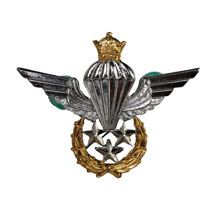 Imperial Iranian Army Airborne Master Jump Wings Badge - Army & Outdoors - Flags, Badges & Insignia
