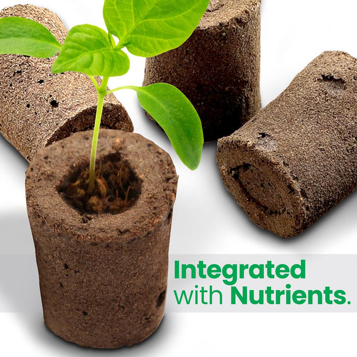Indoor Garden Pods - Reliable Germination - Eco-Friendly Smart Soil (10 Pcs.)