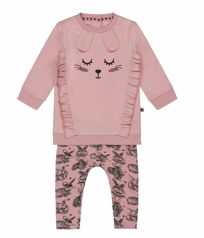 Infant Girl 2 Piece Sleep Set | Dirkje